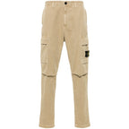 Stone Island Re-T Cargo Pants In Stucco
