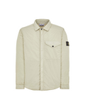 Stone Island Crinkle Reps R-Ny With Primaloft-Tc Overshirt In Stucco
