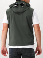 C.P. Company Bodywarmer Grijs Vest Shell-R