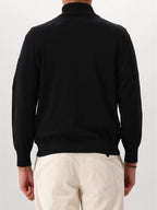C.P. Company Trui Zwart Polo Collar
