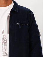 C.P. Company Overshirt Blauw Corduroy