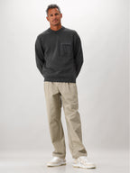 C.P. Company Gebreide Trui Grijs Lambswool Mixed