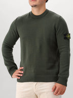 Stone Island Gebreide Trui Groen