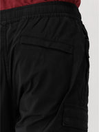 Stone Island Tapered Cargobroek Zwart
