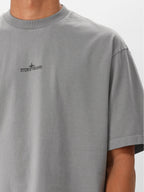 Stone Island T-shirt Grijs Backprint