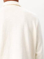 Stone Island Polo Sweater Wit