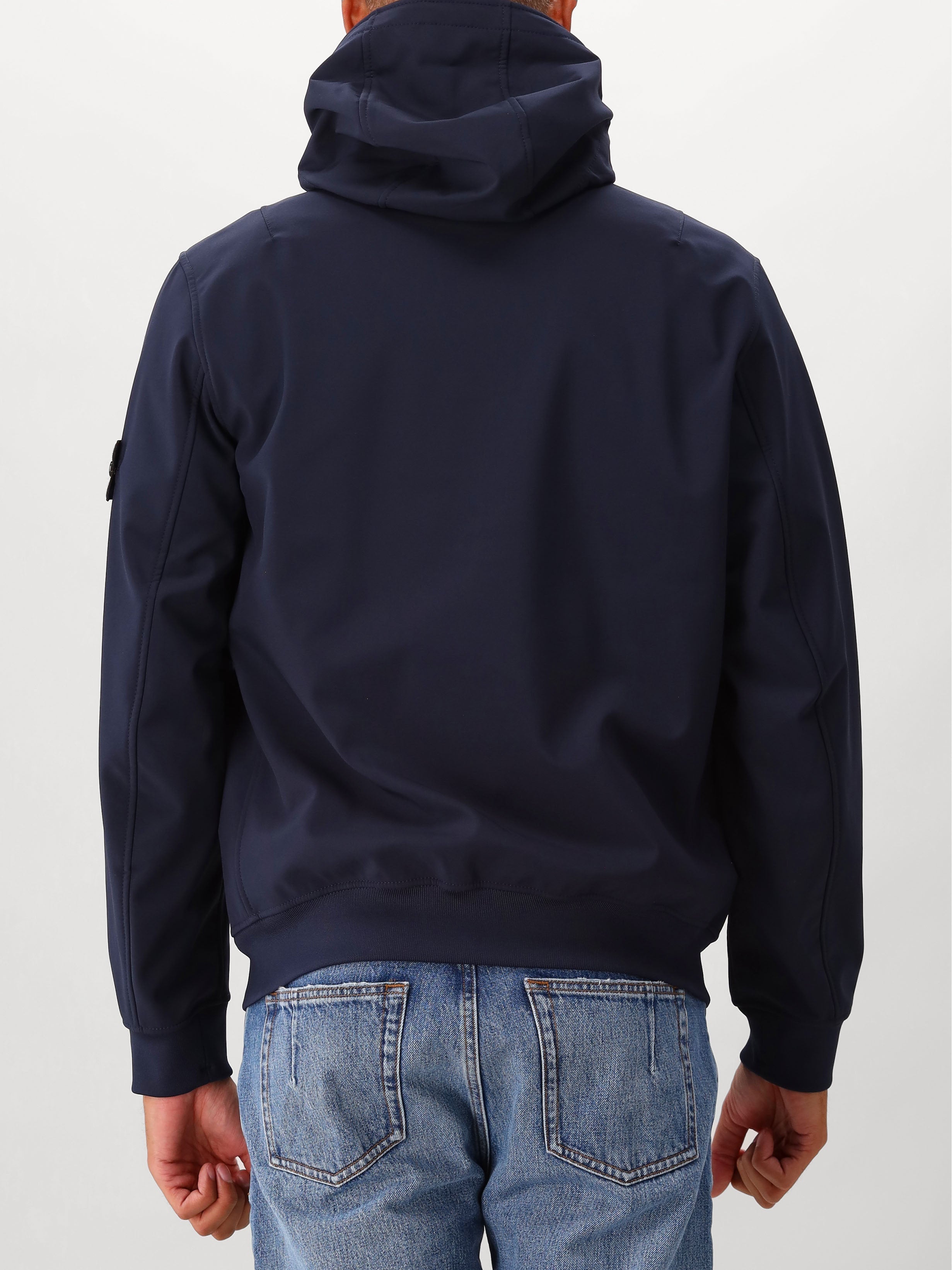 Stone Island Shoftshell Blauw