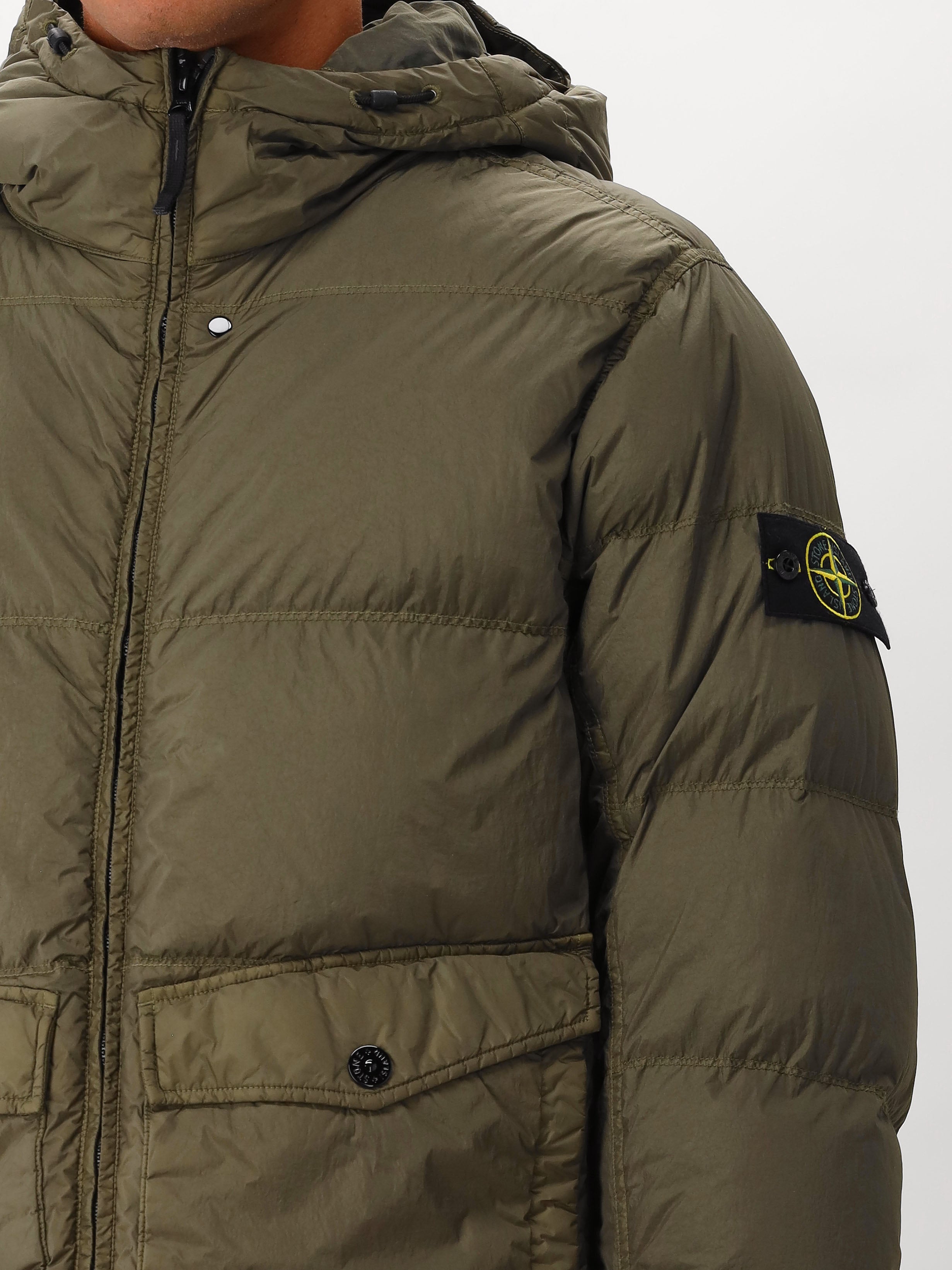 Stone Island Jas Groen