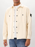 Stone Island Corduroy Overshirt Beige