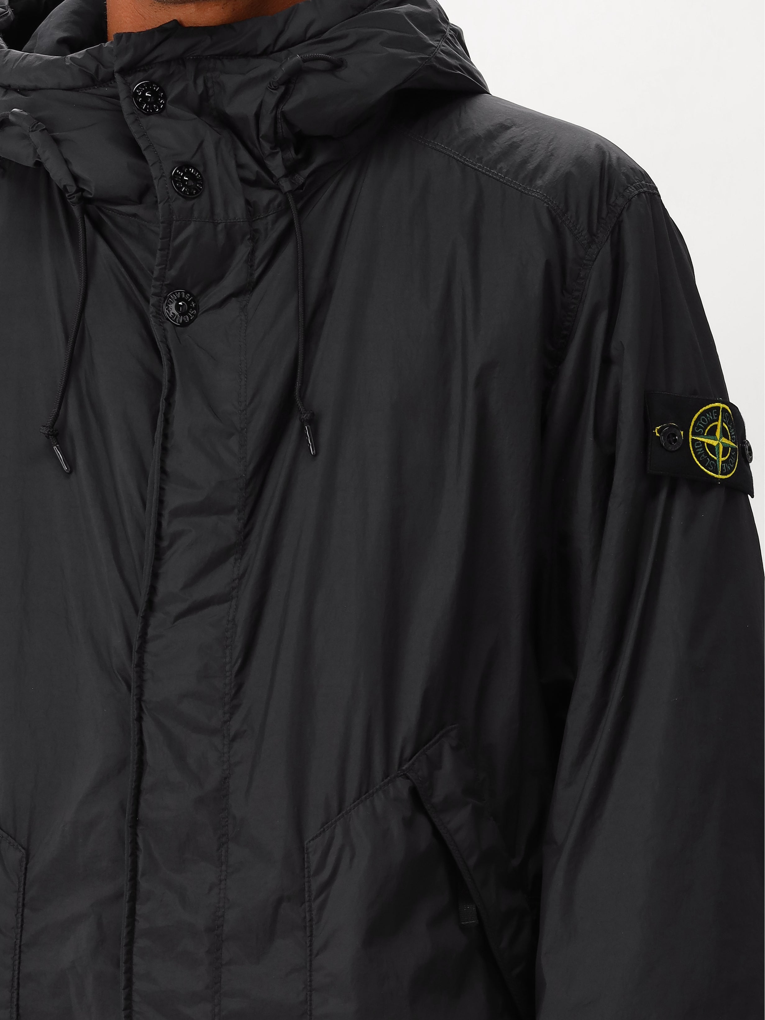 Stone Island Parka Zwart
