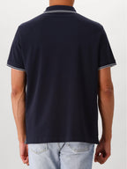 Stone Island Polo Blauw Contrast