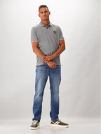 Stone Island Polo Contrast Grijs