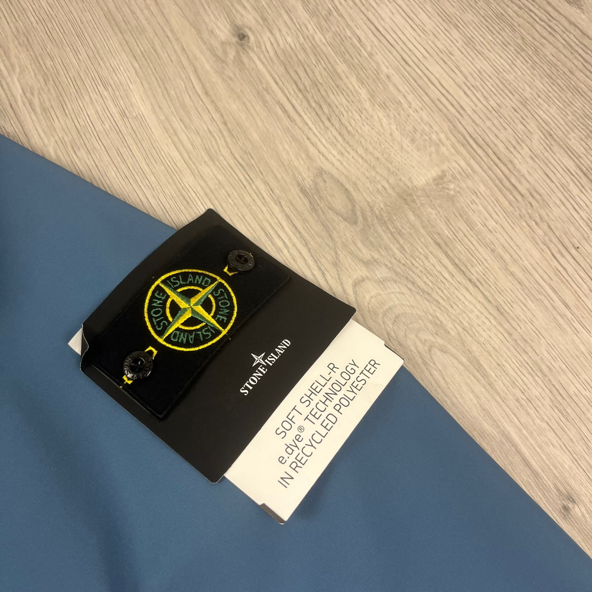 Stone Island Shell Jacket - Avio Blue