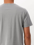 Stone Island T-shirt Grijs Patch Logo