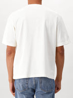 Stone Island T-shirt Wit Patch Logo