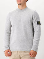 Stone Island Gebreide Trui Grijs