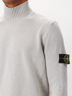 Stone Island Gebreide Trui Grijs