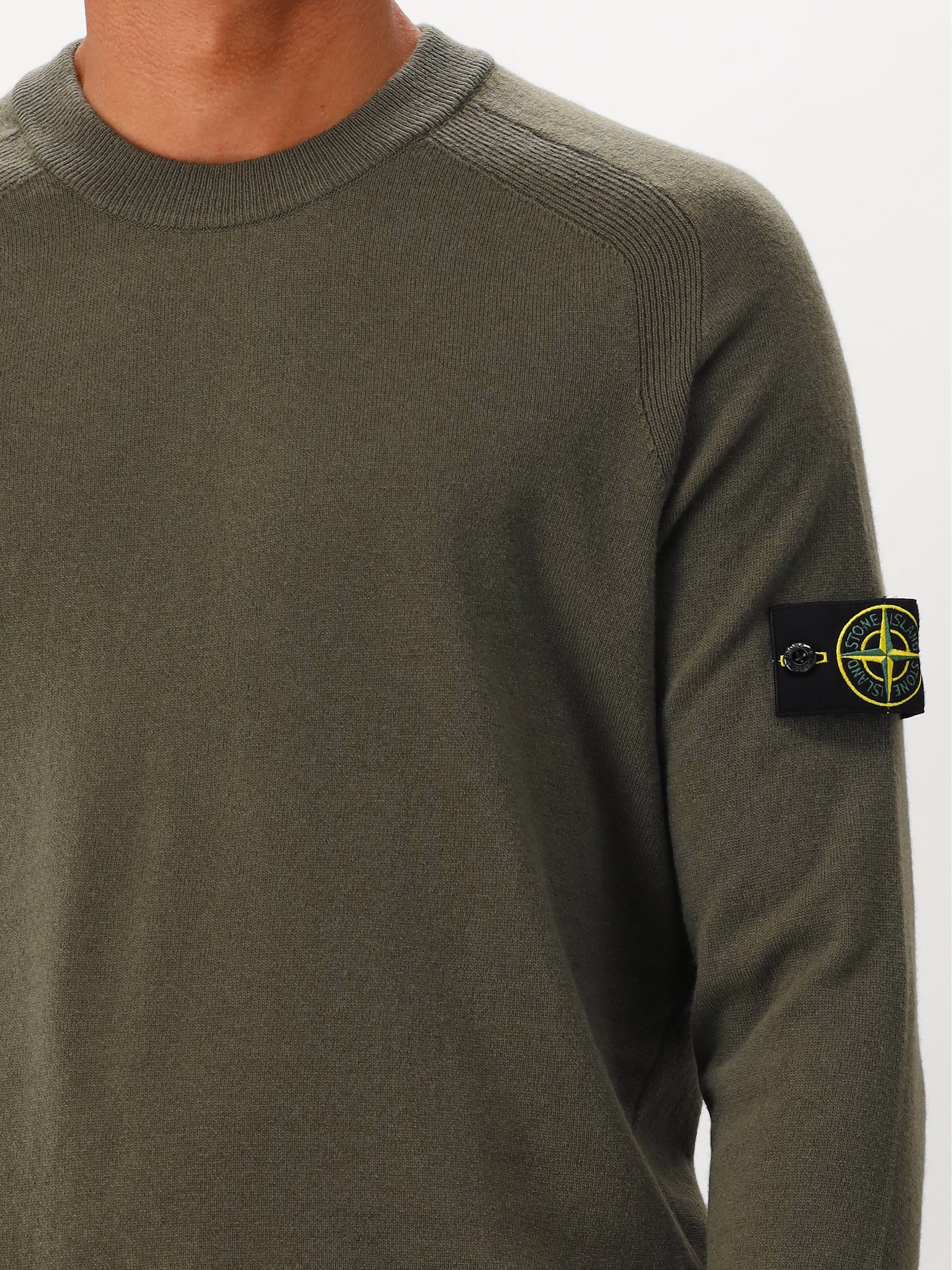 Stone Island Gebreide Trui Groen